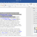 ms word
