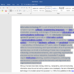 ms word