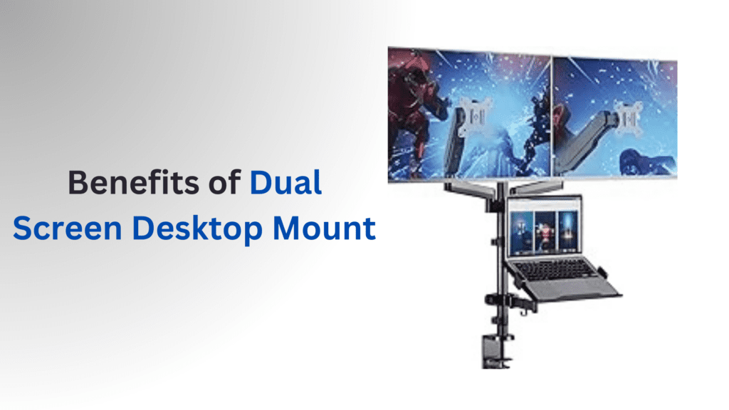 Dual Screen Desktop Mount